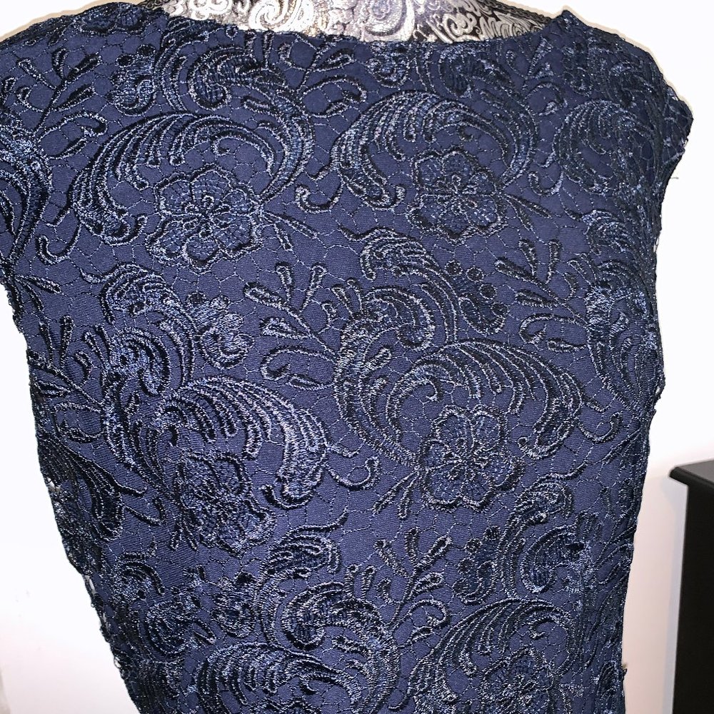 Ralph Lauren Blue Lace Dress